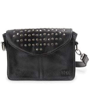 Bed Stu Occurrence Leather Crossbody Bag - Black