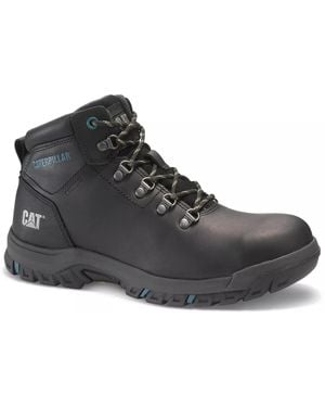Caterpillar Mae Steel Toe Work Boot - Black