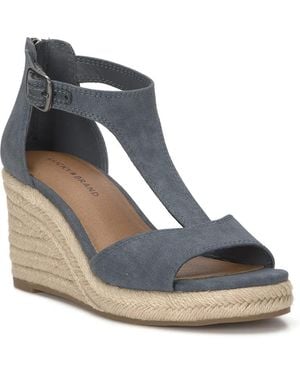 Lucky Brand Cyleste Espadrille Wedge Sandal - Blue