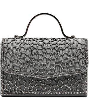 Lady Couture Donna Mini Satchel - Gray