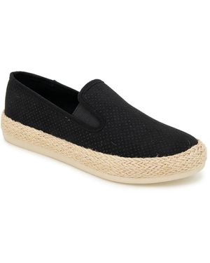 Esprit Nadine Espadrille Slipon - Black