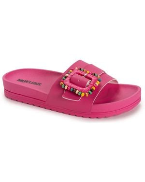 Muk Luks Grand Colette Sandal - Pink