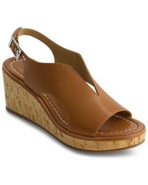 Bernardo Kuarta Wedge Sandal - Brown