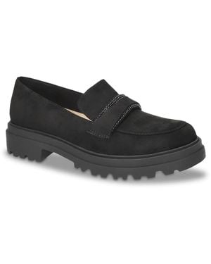 Bella Vita Pulse Platform Loafer - Black