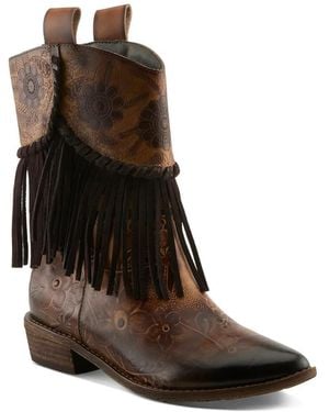 L'ARTISTE Best Friend Cowboy Boot - Black