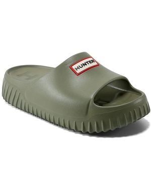 HUNTER Finn Slide Sandal - Green