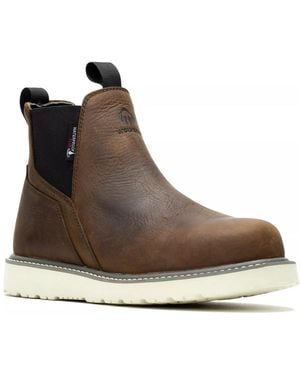 Wolverine Trade Waterproof Steel Toe Work Boot - Brown