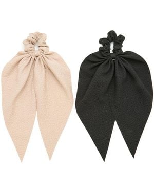 Kelly & Katie Long Tail Scrunchie Set 2 Pack - Multicolor