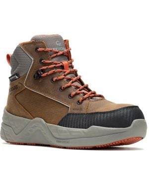 Wolverine Proshift Mid Lx Eb Work Boot - Brown