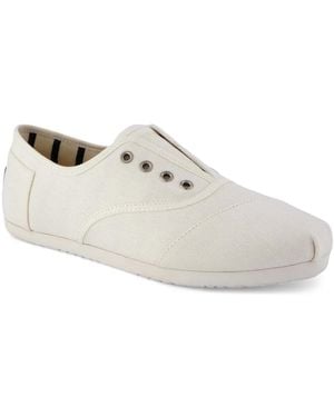 TOMS Cordones Plus Slipon Sneaker - White