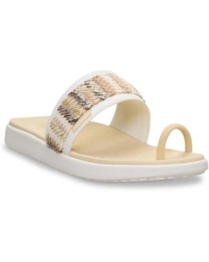 HEYDUDE Maui Breeze Toe Loop Sandal - Black