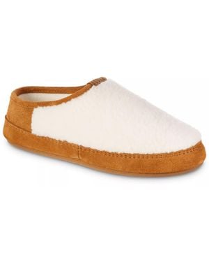 Acorn Harbor Hoodback Slipper - White