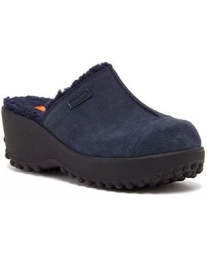 Rocket Dog Fran Platform Clog - Blue