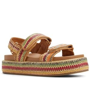 Call It Spring Mauii Platform Sandal - Brown