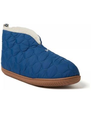 Dearfoams Warm Up Boot - Blue