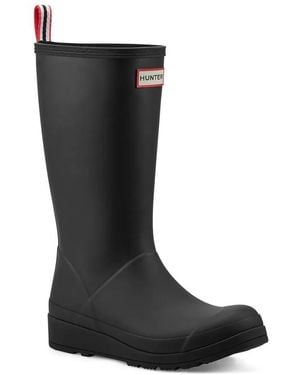 HUNTER Play Tall Rain Boot - Black