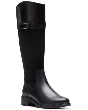 Clarks Maye Carly Boot - Black
