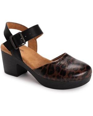 Muk Luks Merritt Platform Sandal - Black