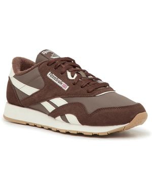 Reebok Classic Nylon Sneaker - Brown