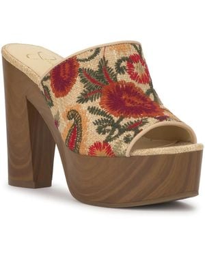 Jessica Simpson Shelbie Platform Sandal - Multicolor