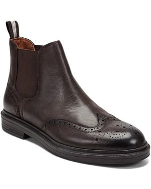 Kenneth Cole Frank Wingtip Chelsea Boot - Black
