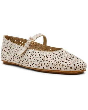 Anne Klein Connie Mary Jane Flat - Metallic