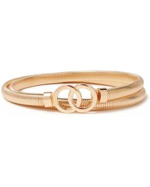 Vince Camuto Double Ring Cobra Belt - Metallic