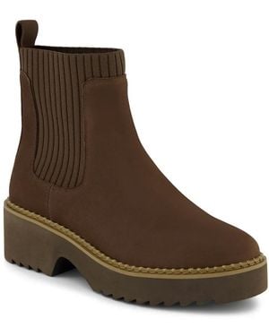 TOMS Millie Platform Chelsea Boot - Brown