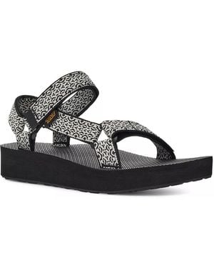 Teva Midform Universal Platform Sandal - Black
