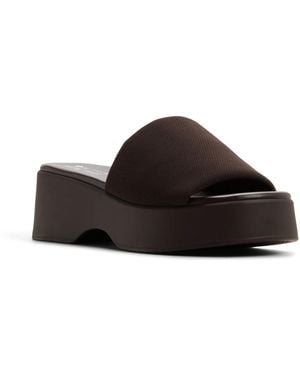 Call It Spring Noemii Platform Sandal - Brown