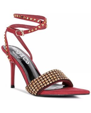 Rag & Co Zurin Sandal - Red