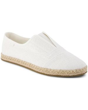 TOMS Palmera Plus Espadrille Slipon - White