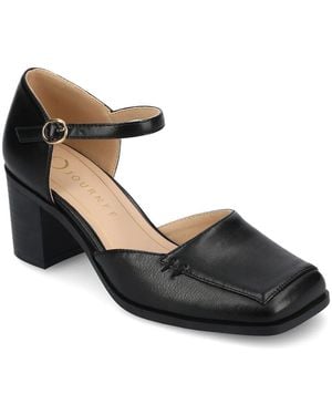 Journee Collection Evangeline Pump - Black