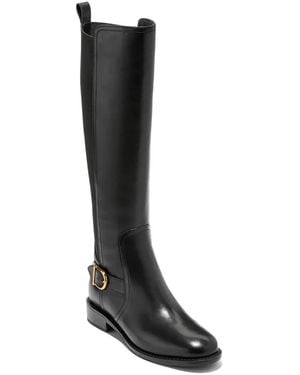 Cole Haan Prue Riding Boot - Black
