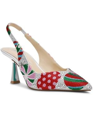 Betsey Johnson Clark Pump - Red