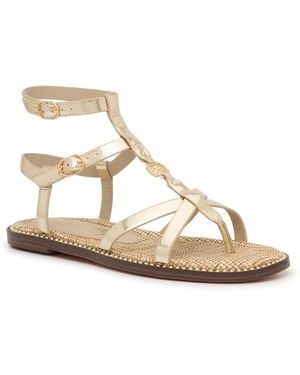 Sam Edelman Teeni Gladiator Sandal - Metallic