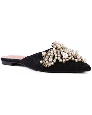 Rag & Co Astre Mule - Black