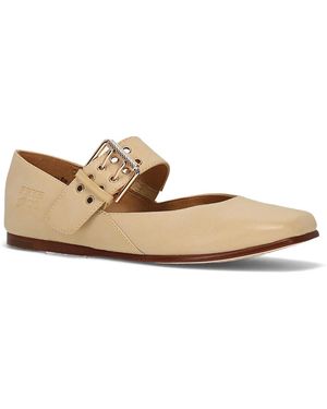 Frye & Co. Elvie Mary Jane Flat - Black