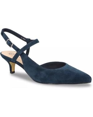 Bella Vita Wide Width Kayce Pump - Blue