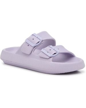 Mix No 6 Sianey Slide Sandal - White
