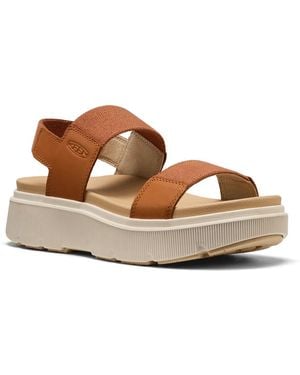 Keen Elle Mila Wedge Sandal - Brown