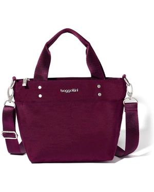 Baggallini Mini Carryall Tote - Purple