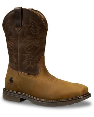 Carhartt Montana 11" Waterproof Wellington Work Boot - Brown