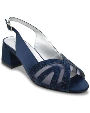 David Tate Desire Sandal - Blue