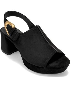 Aerosoles Chancey Platform Sandal - Black