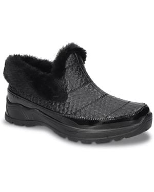 Easy Street Wide Width Flurry Waterproof Bootie - Black