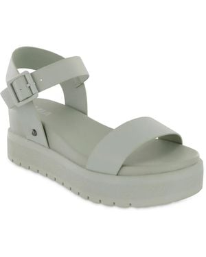 MIA Kayci Platform Wedge Sandal - Multicolor