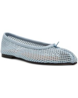 Steve Madden Calico Split Toe Flat - Blue