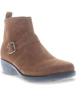 Propet Memphis Bootie - Brown