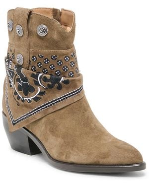 Dolce Vita Mekala Western Bootie - Black
